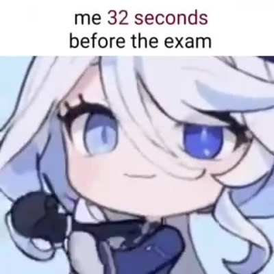 Before exams