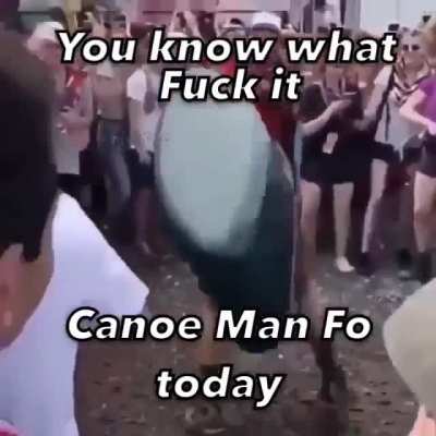 canoe man