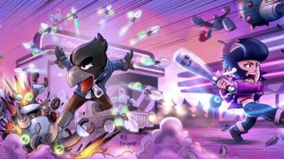 Bull Crow and Bibi in Retropolis!