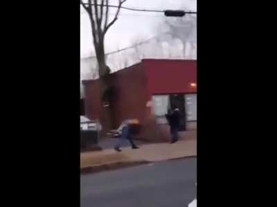 Security when they hear someone inciting a riot: