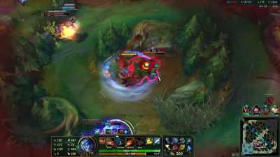 Red buff>Team