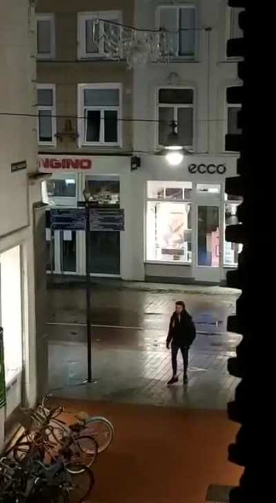 Shocking footage of riots in the Netherlands