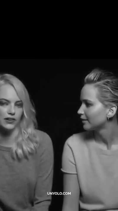 Emma Stone & Jennifer Lawrence