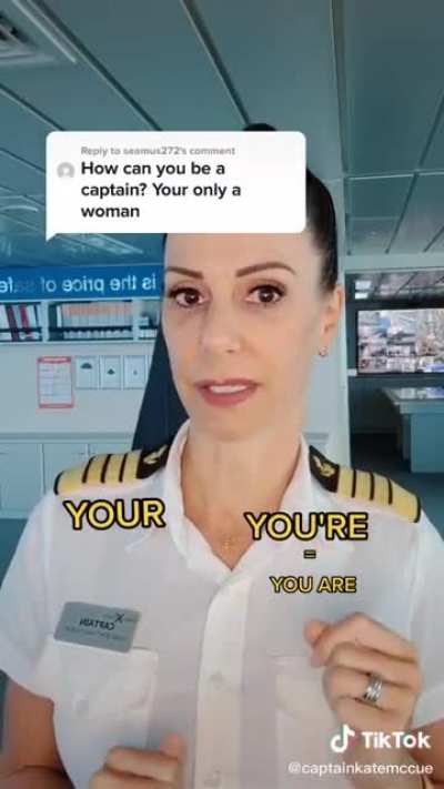You go girl!