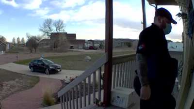Domino's delivery asked if there were any special delivery instructions. 