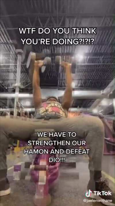 WTF DO YOU THINK YOU’RE DOING!? WE MUST DEFEAT DIO!
