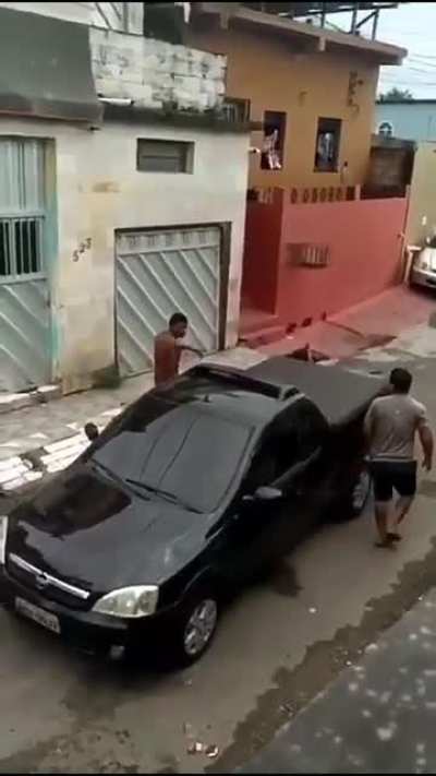 Dont hit people's cars