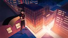 [Fan Art] Robin in Gotham City! A little animated loop I made inspired by the 24/7 chill radio vibe