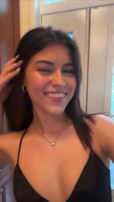 Ava in a dress
