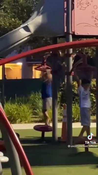 On the playground