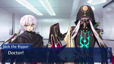 Jack the Ripper (FGO) saying incorrect Jack the Ripper (MGR:R) quotes