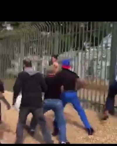 Throwing rocks at cars