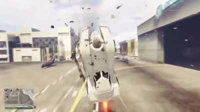 Just some friends and I having fun in the Vigilante.