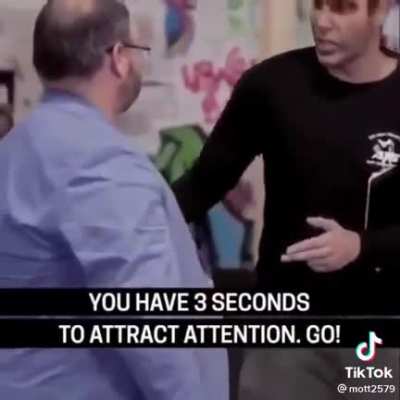 Well that’s one way to do it