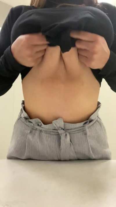 My boss LOVES this outfit. Should I do a tittydrop for him one day? [OC]
