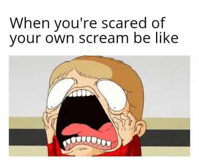 The screaming paradox