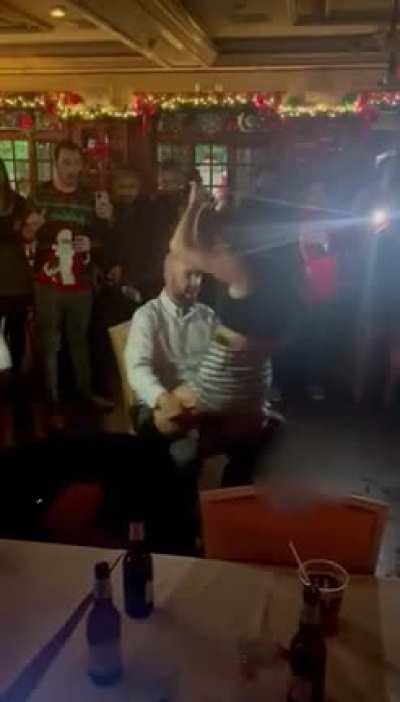 NYPD lieutenant placed on transit duty after his rookie underling cop gives him a lap dance at holiday party