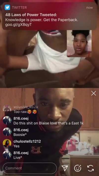 Lol She Funny Asl Y’all Nbs No Audio But 🤷🏾‍♂️ & Fun Fact: Y’all AsL Me How I Get To These Hoe Or How I Fucking Them Easy Y’all Wanna Know My Secret It’s The Fact I Have My Own Clothing Line 😌