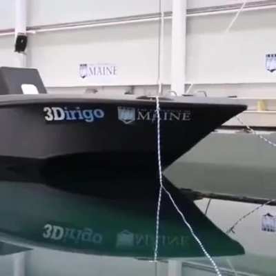 3D printed boat