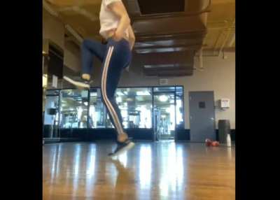 That's no dancing routine