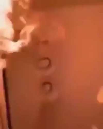 Fire man took to the next level