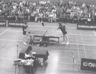 These table tennis players
