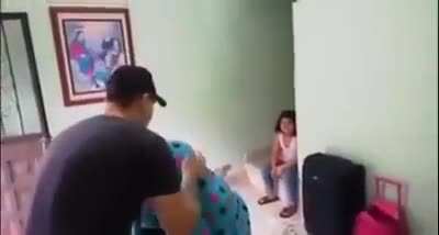 A magic trick that will scar her for life