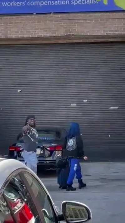Sasha Banks arriving to the arena with R-Truth