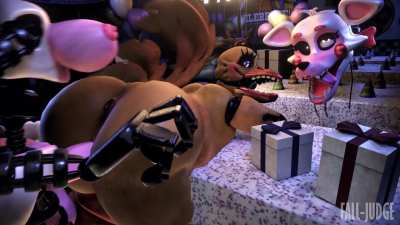 Chica Gets Railed.