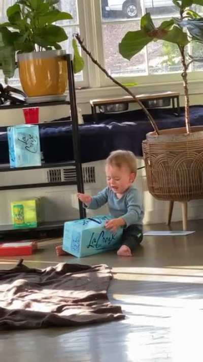 Can't get the LaCroix out.