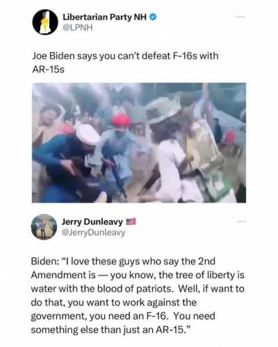 Has he heard of guerrilla warfare?