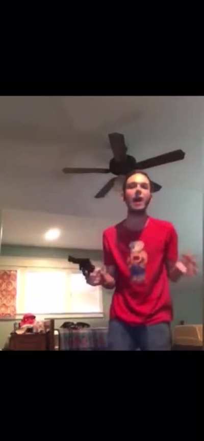 What are you doing with a gun, kid?