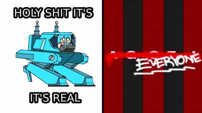 Tordbot and AGOTI, but every turn another character sings it