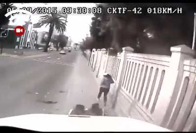 That guy is probably traumatized now