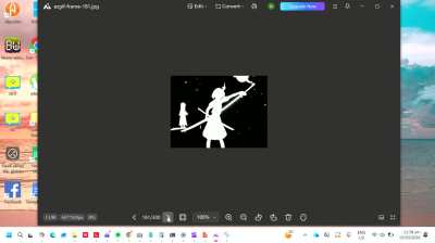 Bad Apple In WPS Image Viewer [Bad WPS] [Sorry For Lag]