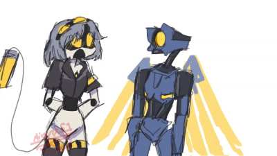 Lil kiss (and yep, this is a V x V1 ship animation-)