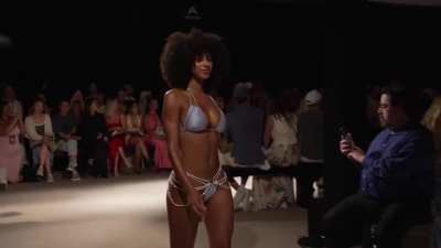 On the catwalk in Miami