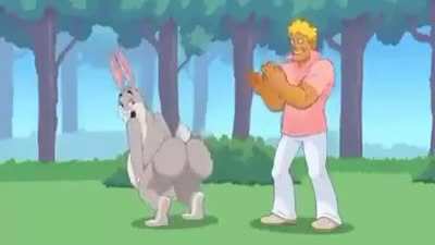 Unironic yo mama animation of Daddy thiccer than Big Chungus
