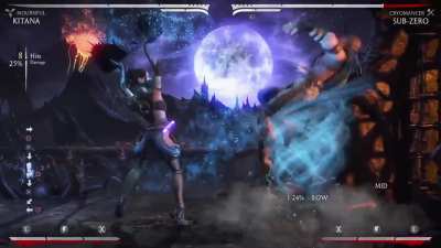 Trying some Kitana Mournful combos