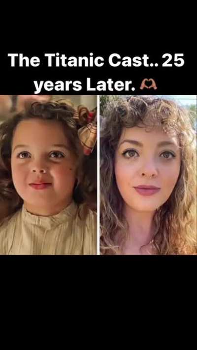 Titanic cast 25 years later