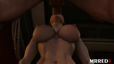 Commander blowjob ( MrRed1) [ Mass Effect]