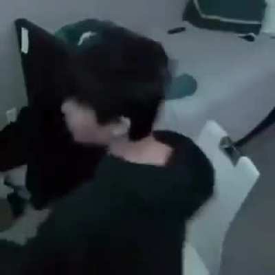 Kid has a black belt in kicking ass..