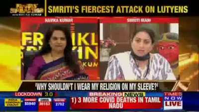 Smriti Irani all the way