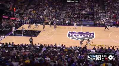 [Highlight] The Kings get a steal, but Poole strips Sabonis in transition. Twice!