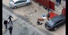 Gypsies fighting over a football game