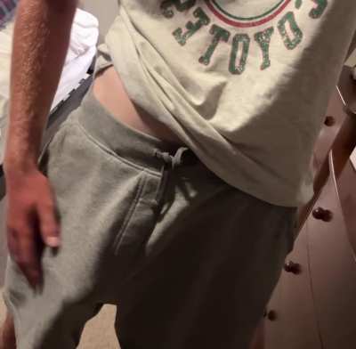 Throbbing in here