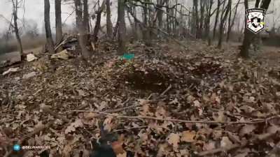 Belarusian and Ukrainian units stormed Russian positions near Bakhmut. After intense close combat Russians units were forced to retreat with huge casualties. Sadly this operation did not end without Ukrainian losses. Several Ukrainian KIAs are also visibl