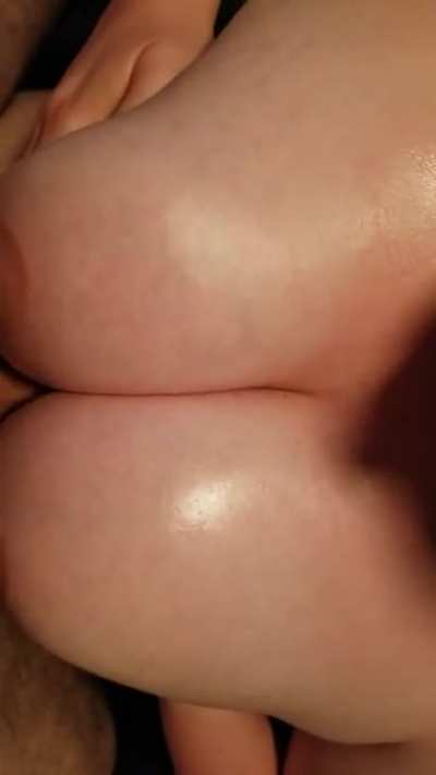 Love having his cock between my big tits