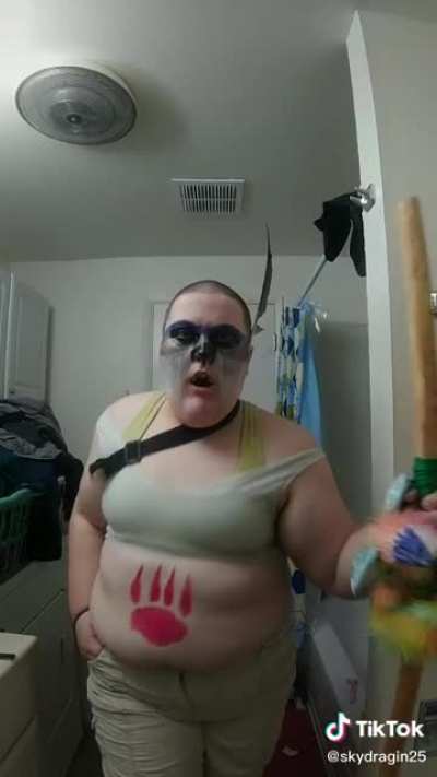 She looks like an orc from shadow of Mordor