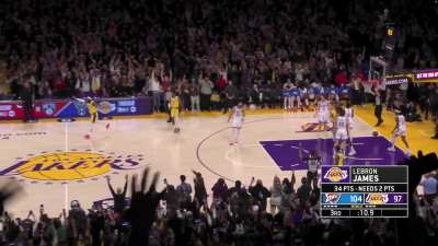 [Highlight] LeBron James is now the scoring King in the NBA